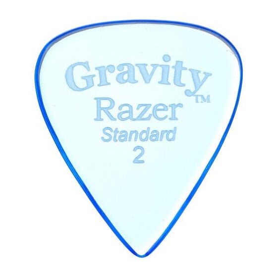 Аксессуары для гитар Gravity Guitar Picks Razer Standart 2,0 мм