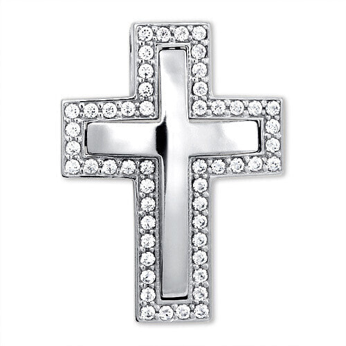 Beautiful pendant made of white gold Cross 249 001 00242 07