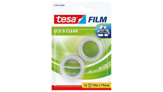 Tesa 57046 - 10 m - Transparent - 15 mm - 2 pc(s)