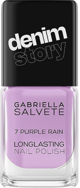 Langanhaltender Nagellack - Gabriella Salvete Denim Story Longlasting Nail Polish 07 - Purple Rain