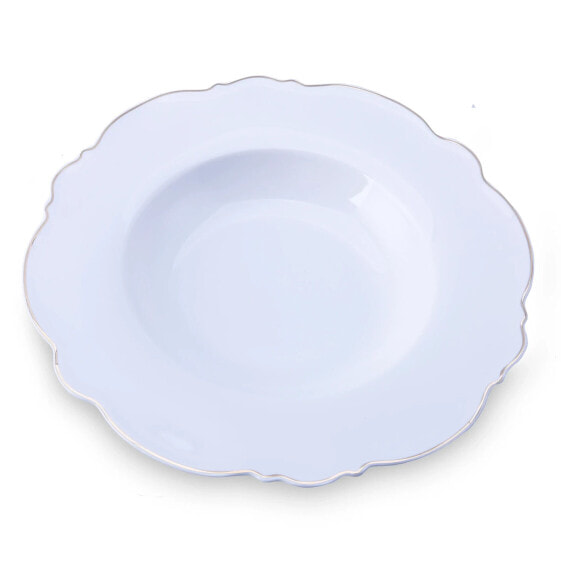 Тарелка для пасты Karaca Romantic Белая 23 см