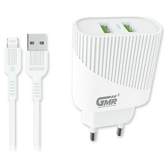 Зарядное устройство Goms USB с подсветкой Lightning Cable 1 м