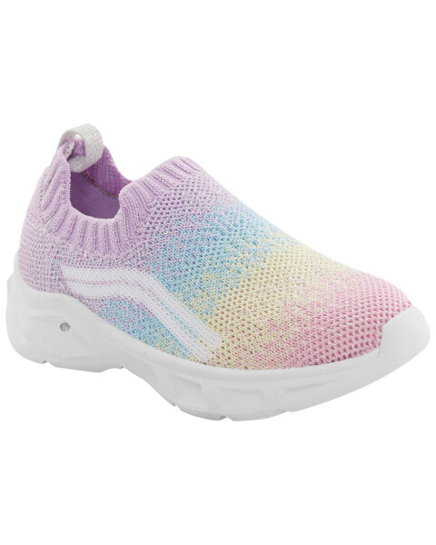 Toddler Light-Up Recycled Knit Slip-On Shoes 4