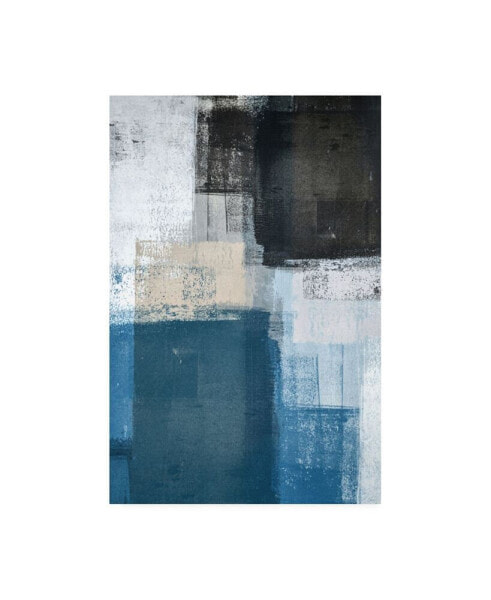 Incado Abstract Blue II Canvas Art - 27" x 33.5"