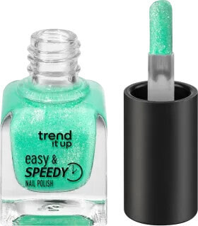 Nagellack Easy & Speedy Nail Polish 185 Green, 6 ml