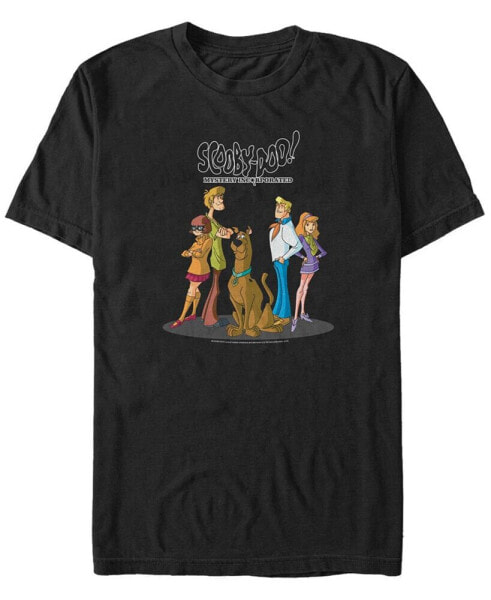 Men's Scooby Doo Mystery Gang Group Short Sleeve T-shirt
