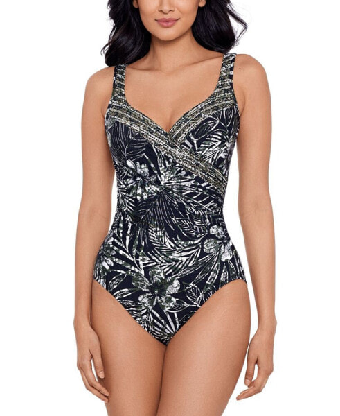 Women's Zahara Its A Wrap Underwire One-Piece Swimsuit