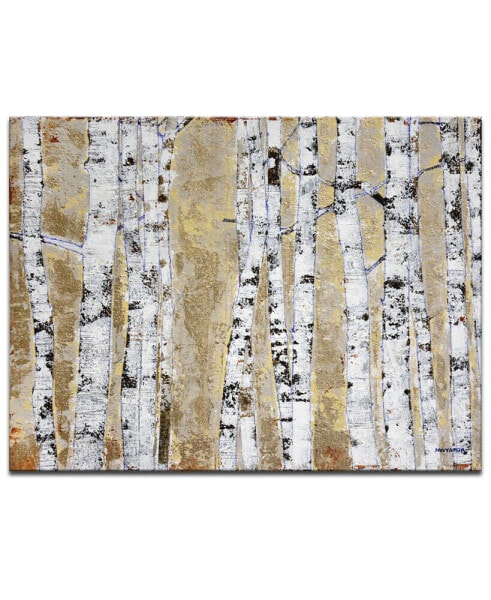 'Birch Woods' Canvas Wall Art, 20x30"
