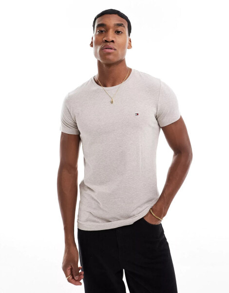 Tommy Hilfiger Stretch Extra Slim T-Shirt in White