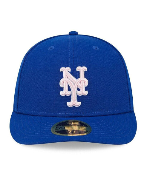 Men's Royal New York Mets 2024 Mother's Day Low Profile 59FIFTY Fitted Hat