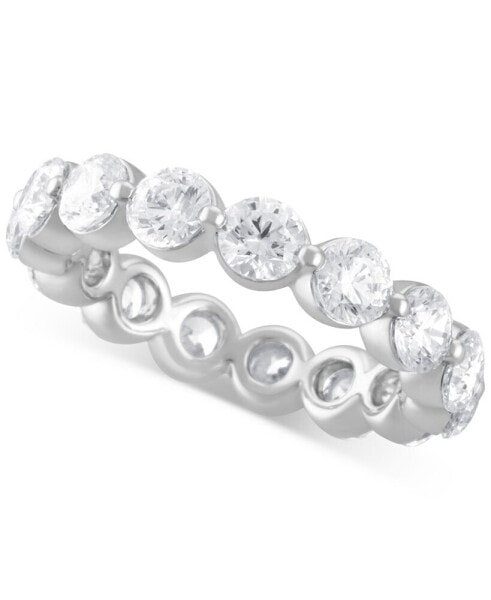 Certified Lab Grown Diamond Eternity Band (4 ct. t.w.) in 14k Gold