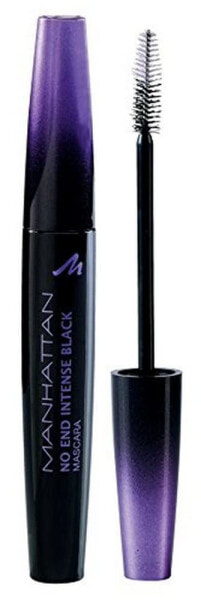 Manhattan No End Mascara in Jet Black for Endlessly Long Eyelashes, with Ultimate Volume, Colour Intense Black, 1010Z, 1 x 8 ml