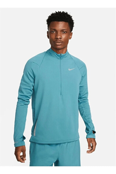 Футболка мужская Nike Therma-Fit Run Division Зеленая DV9297-379