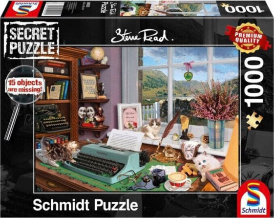 Пазл SCHMIDTS Steve Read (Secret Puzzle) 1000 элементов На бюро