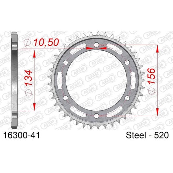 AFAM 16300 Rear Sprocket