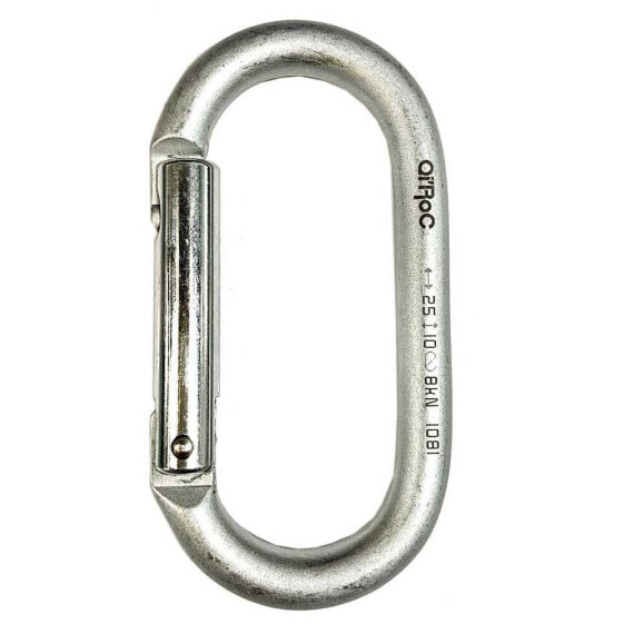 Спортивный карабин QI´ROC Oval Recto 108x60 мм Snap Hook.