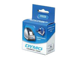 Dymo Multi-Purpose Labels - 13 x 25 mm - S0722530 - White - Self-adhesive printer label - Paper - Removable - Rectangle - LabelWriter