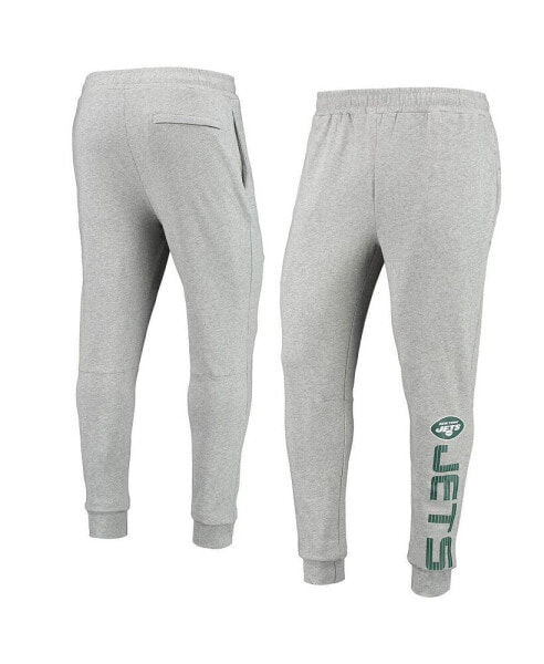 Men's Heathered Gray New York Jets Jogger Pants