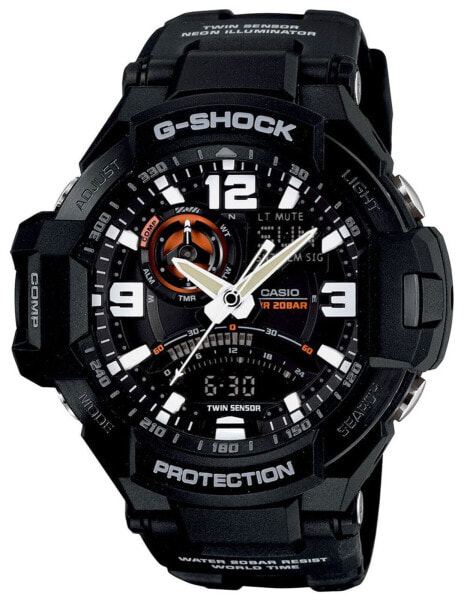 Часы и аксессуары G-SHOCK Casio Gravitymaster Twin Sensor Aviation часы GA-1000-1ADR