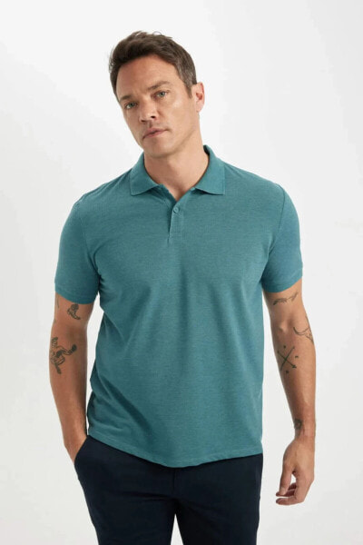 Regular Fit Kısa Kollu Polo Tişört