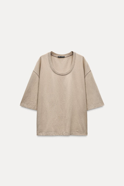 OVERSIZE COTTON T-SHIRT