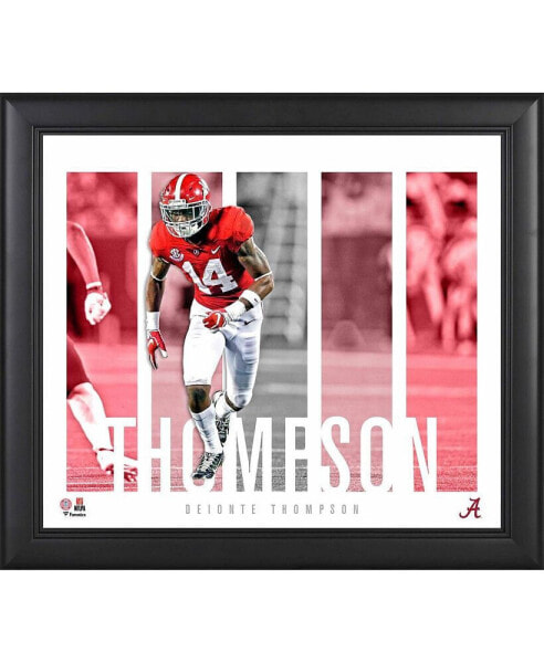 Deionte Thompson Alabama Crimson Tide Framed 15" x 17" Player Panel Collage