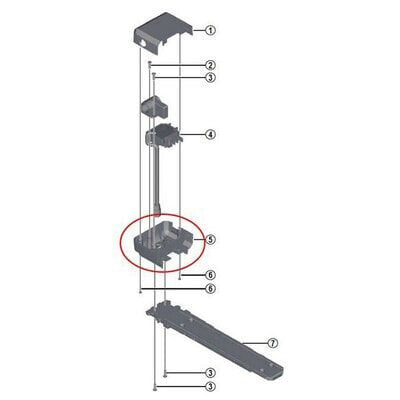 SHIMANO Bottom Cover Battery E-6000 Abus