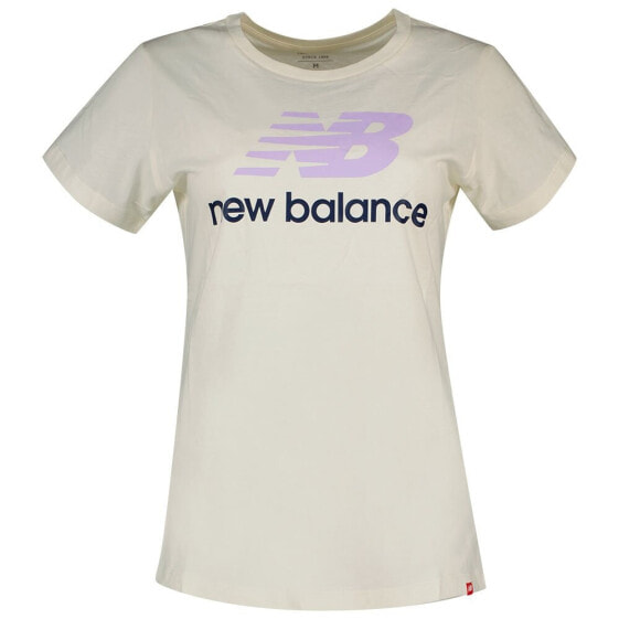 NEW BALANCE Essentials Stacked Logo short sleeve T-shirt