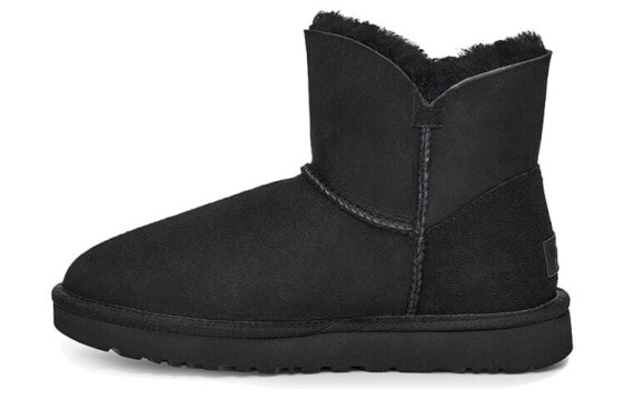 Сапоги угги женские UGG Bailey Zip Mini 1112481-BLK