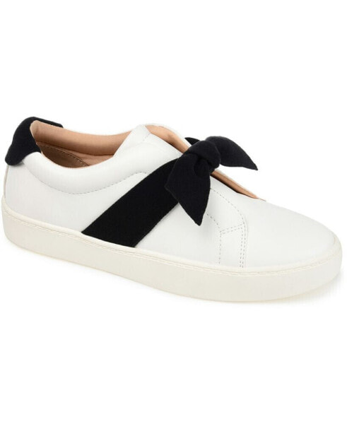 Women's Abrina Bow Detail Slip On Sneakers