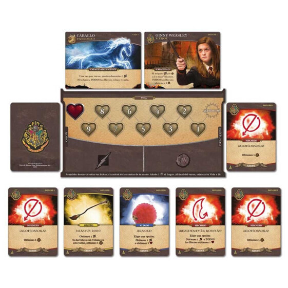 ASMODEE Harry Potter Hogwarts Battle Encantamiento Pociones Board Game