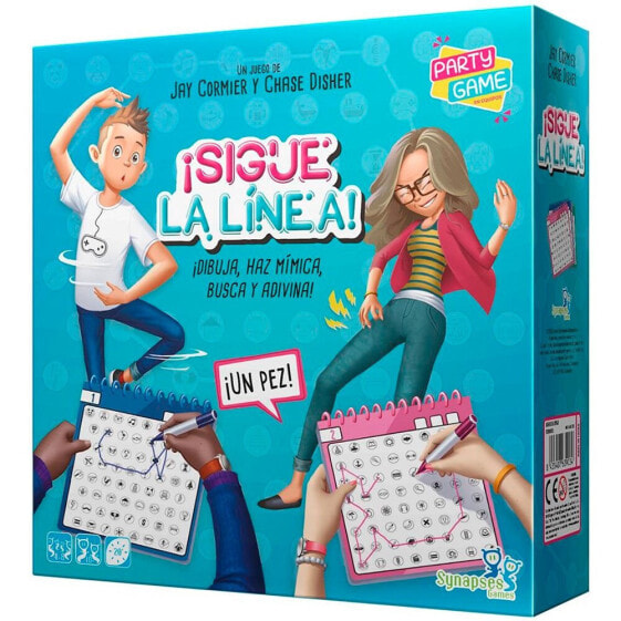 ASMODEE Sigue La Línea! Spanish Board Game