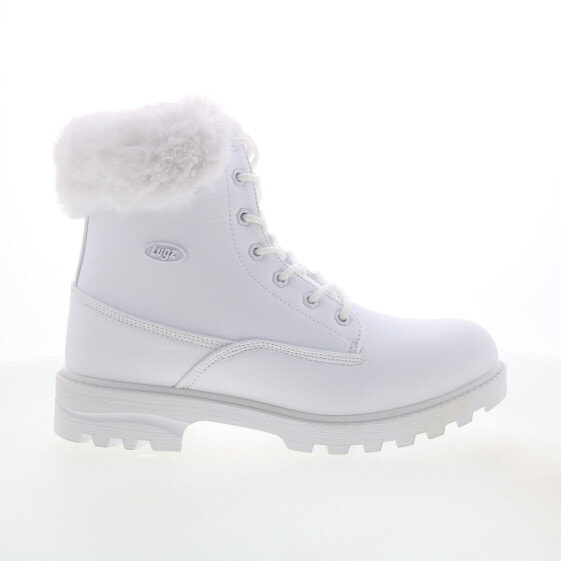 Сапоги женские Lugz Empire HI Fur White Casual Dress Boots