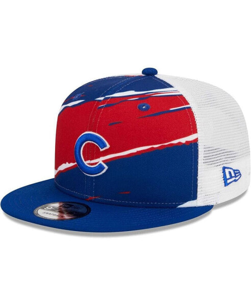 Men's Royal Chicago Cubs Tear Trucker 9FIFTY Snapback Hat