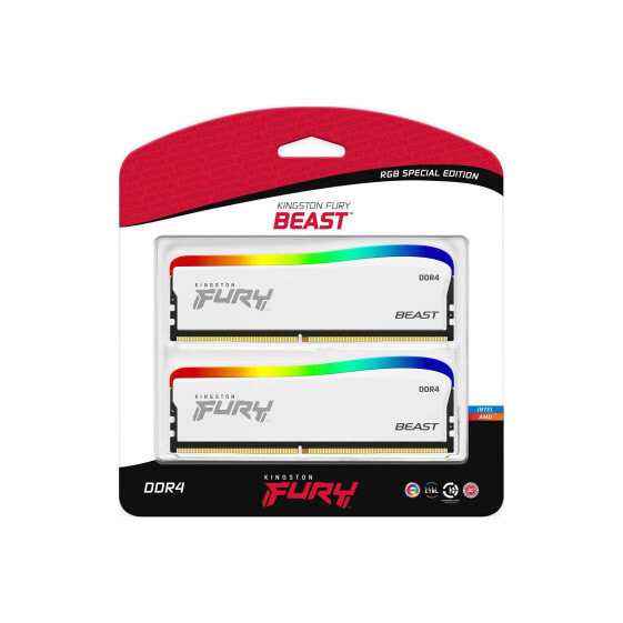 Kingston FURY Beast RGB Special Edition - 16 GB - 2 x 8 GB - DDR4 - 3200 MHz - 288-pin DIMM