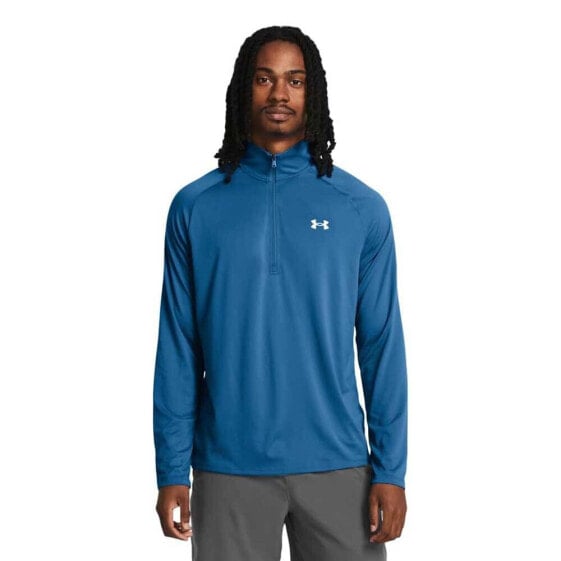 UNDER ARMOUR Tech™ 2.0 half zip long sleeve T-shirt