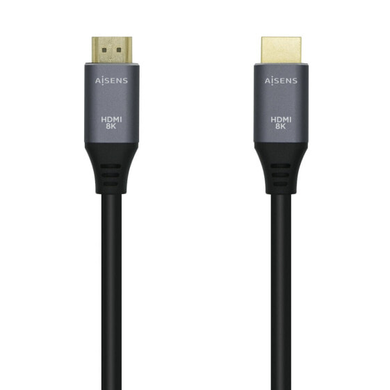 Кабель HDMI Aisens A150-0425 Чёрный Черный/Серый 50 cm