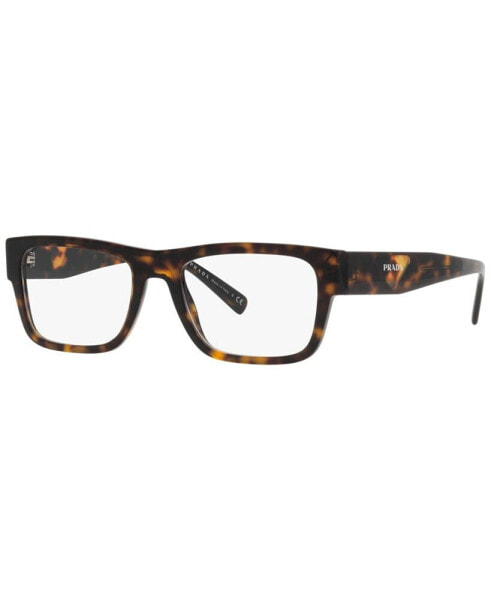 PR15YV Men's Rectangle Eyeglasses