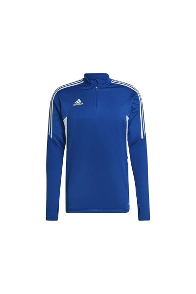 Толстовка мужская Adidas Con22 Tr Top Футбольная Тренировочная HA6271 Синяя