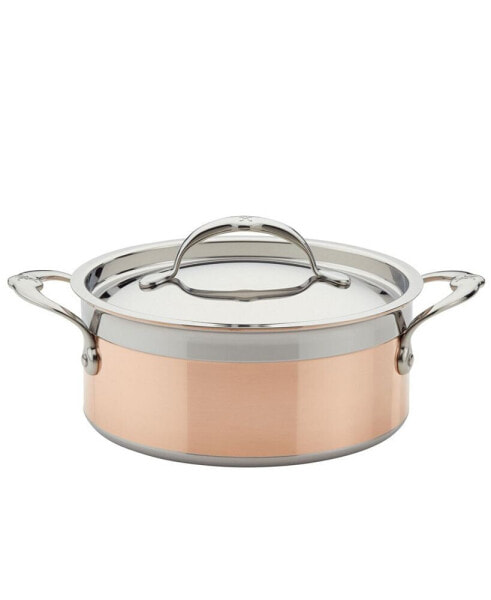 CopperBond Copper Induction 3-Quart Covered Soup Pot