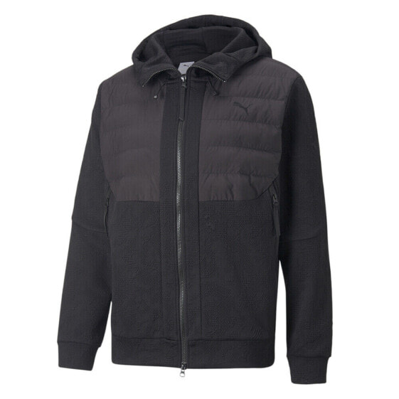 Худи PUMA Тех Primaloft гибрид Black, Grey, мужчины