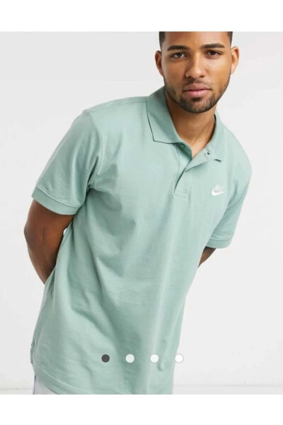 Sportswear Clup Matchup Polo Yaka Yeşil Erkek Tişört
