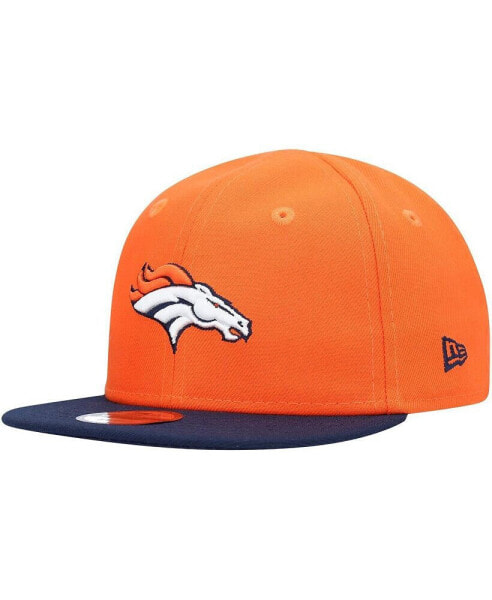 Infant Unisex Orange, Navy Denver Broncos My 1St 9Fifty Adjustable Hat