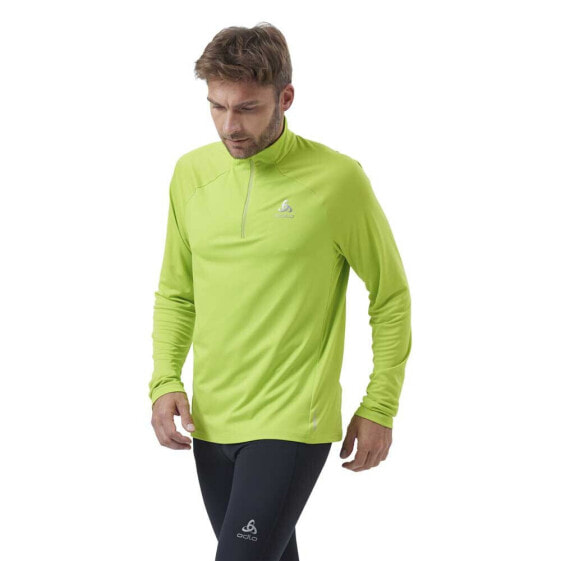 ODLO Essential Ceramiwarm half zip long sleeve T-shirt