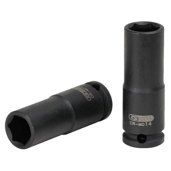 KS TOOLS 515.1617 - Impact socket - 1 head(s) - 3/8" - Chrome molybdenum - 125 g - 63 mm