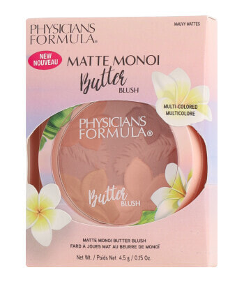 Physicians Formula Matte Monoi Butter Blush Mauvy Mattes (4,5 g)