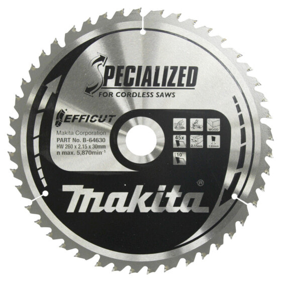 Makita B-64630 - 26 cm - 3 cm - 2.15 mm - 5870 RPM - 1 pc(s)