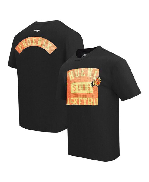Men's Black Phoenix Suns Made To Play Drop Shoulder T-Shirt