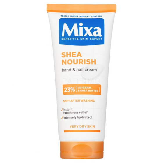 Mixa Shea Nourish Hand & Nail Cream 100 ml handcreme unisex