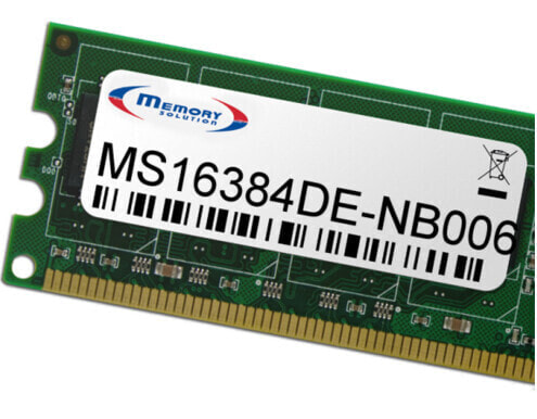Memorysolution Memory Solution MS16384DE-NB006 - 16 GB